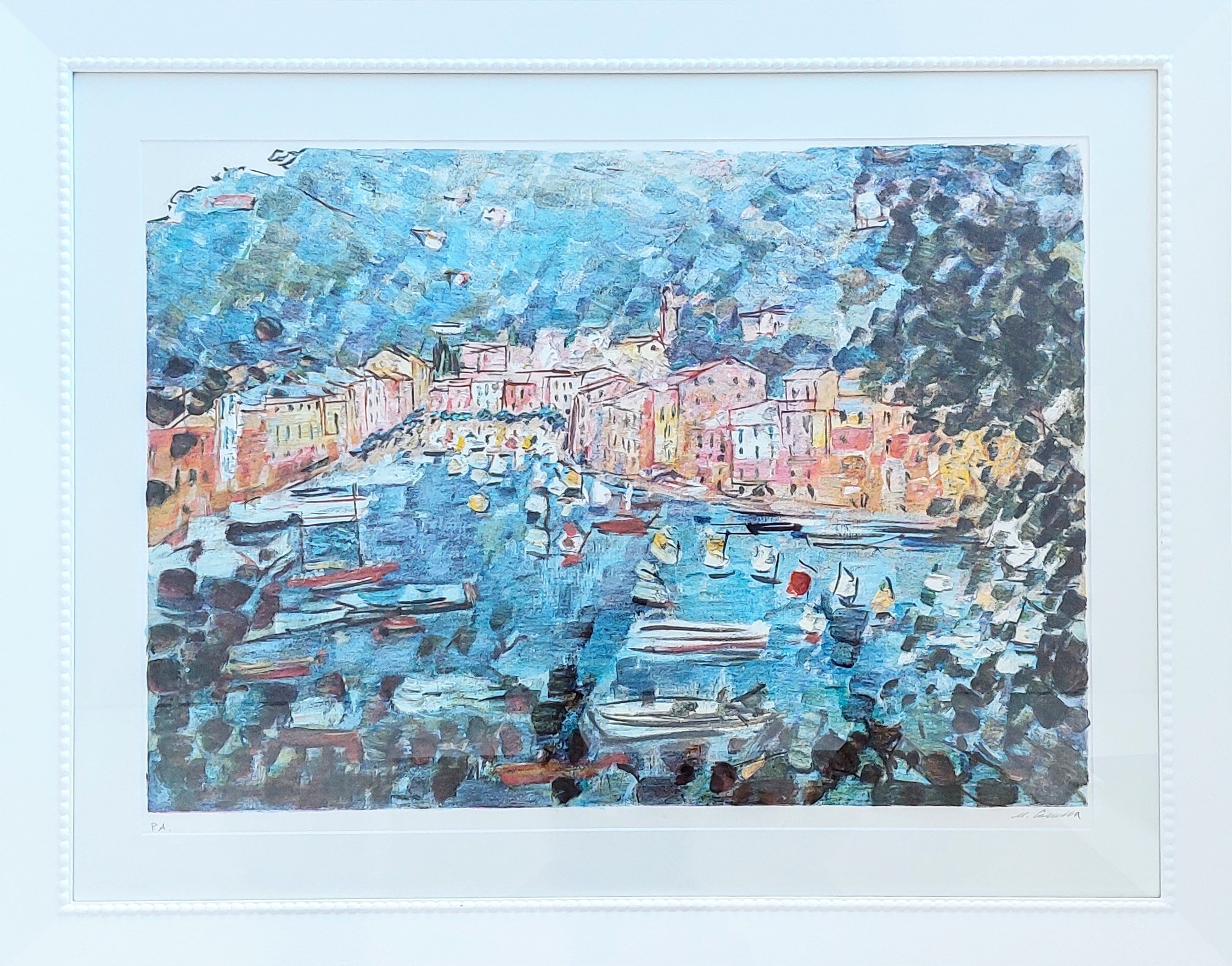 Michele Cascella Portofino cm 80x60