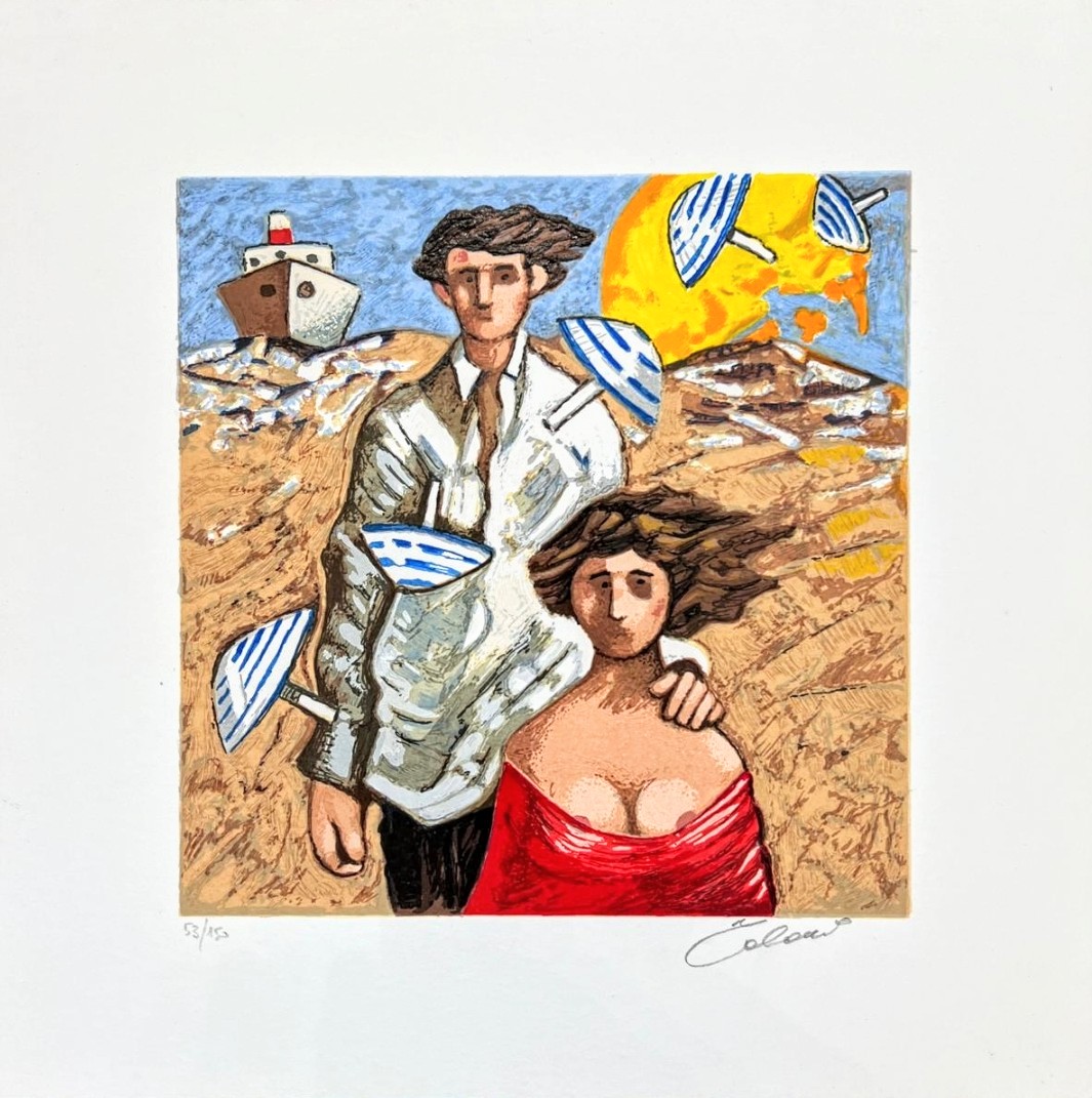 Giampaolo Talani Un giorno d'estate cm 30x30